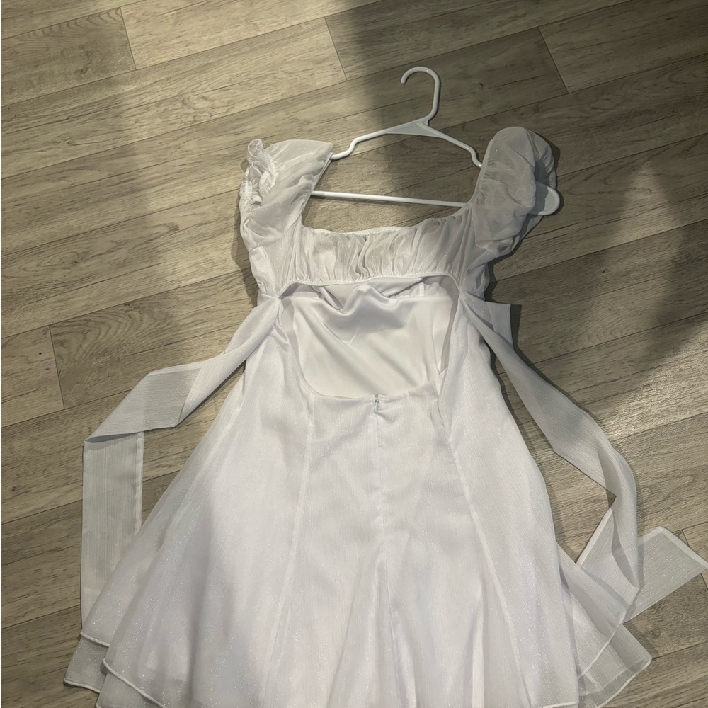 White Lucy in the sky dress